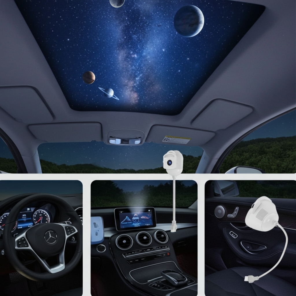 SkyMagic - Starry Night Sky Projector for Bedroom & Ceiling Ambiance Galaxy